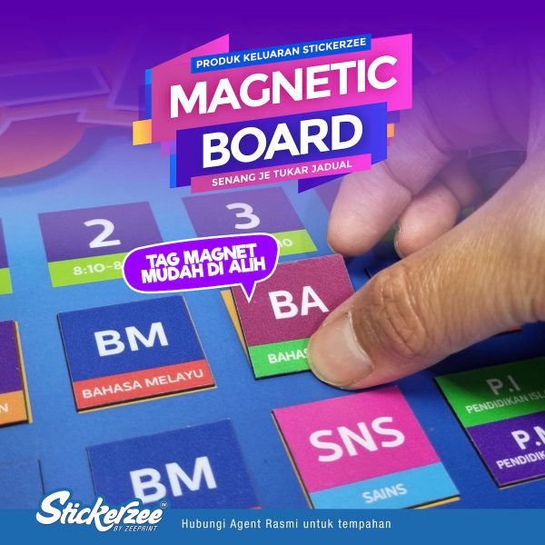 Board Jadual Magnetic